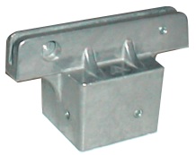 2 inch square post cap